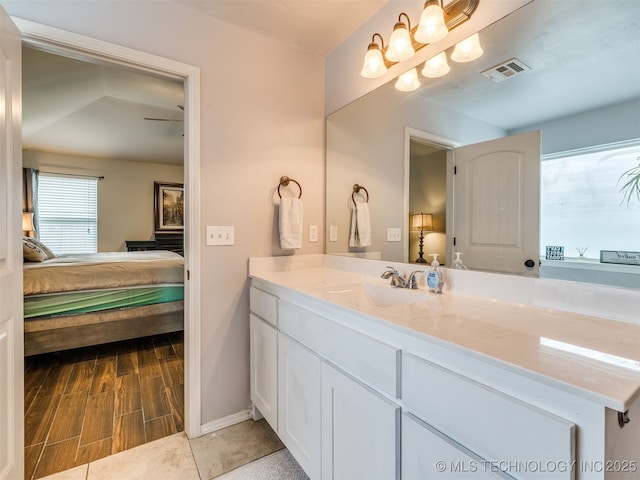 3409 E Quebec St, Broken Arrow, OK 74014 - ensuite bathroom with vanity and baseboards