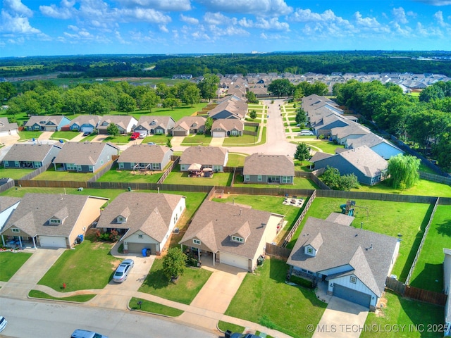 3409 E Quebec St, Broken Arrow, OK 74014 - aerial perspective of suburban area