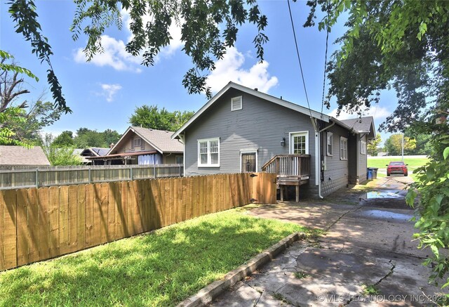 2020 E 14th St, Tulsa, OK 74104 - back of property