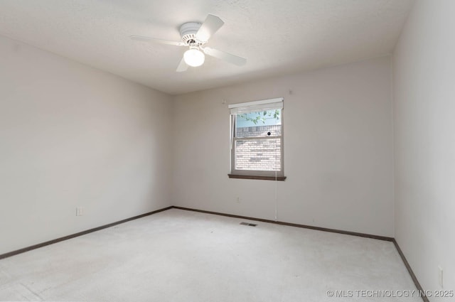 606 N Gum St, Jenks, OK 74037 - empty room featuring light colored carpet and ceiling fan