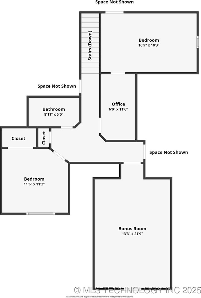 6107 E 127th St N, Collinsville, OK 74021 - view of floor plan / room layout