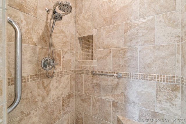 1701 N Skinner Ave, Drumright, OK 74030 - bathroom view of tiled shower