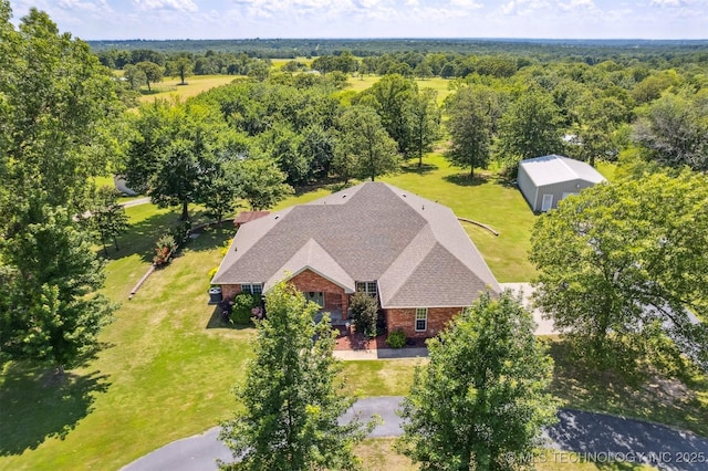 1701 N Skinner Ave, Drumright, OK 74030 - view from above of property