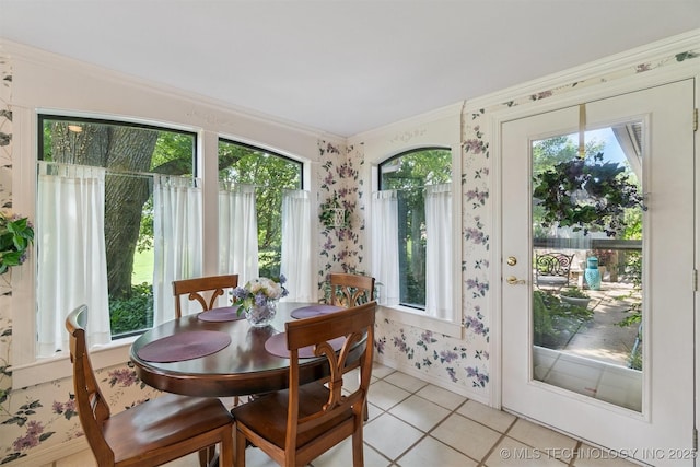 1605 N Skinner Ave, Drumright, OK 74030 - sunroom / solarium featuring healthy amount of natural light