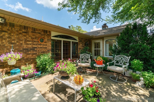 1605 N Skinner Ave, Drumright, OK 74030 - view of patio / terrace