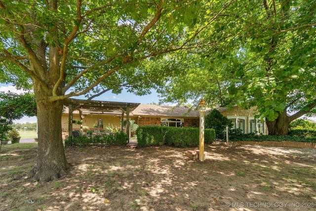1605 N Skinner Ave, Drumright, OK 74030 - view of yard