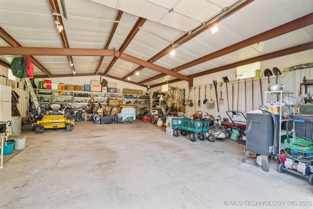 1605 N Skinner Ave, Drumright, OK 74030 - view of garage