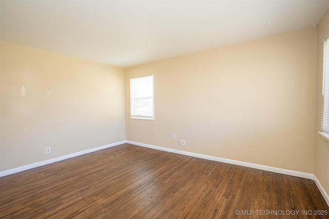 1504 E 51st St, Tulsa, OK 74126 - unfurnished room with wood finished floors