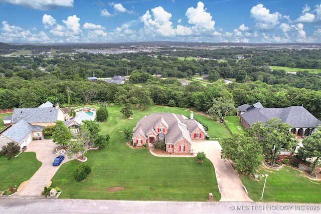 4207 S 69th W Ave, Tulsa, OK 74107 - bird's eye view