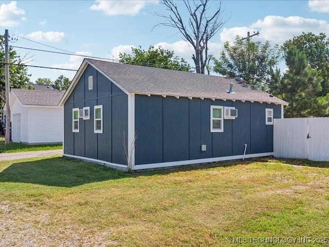402 E Patti Page Blvd, Claremore, OK 74017 - view of outdoor structure with a wall mounted air conditioner