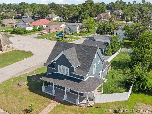 402 E Patti Page Blvd, Claremore, OK 74017 - aerial view of residential area