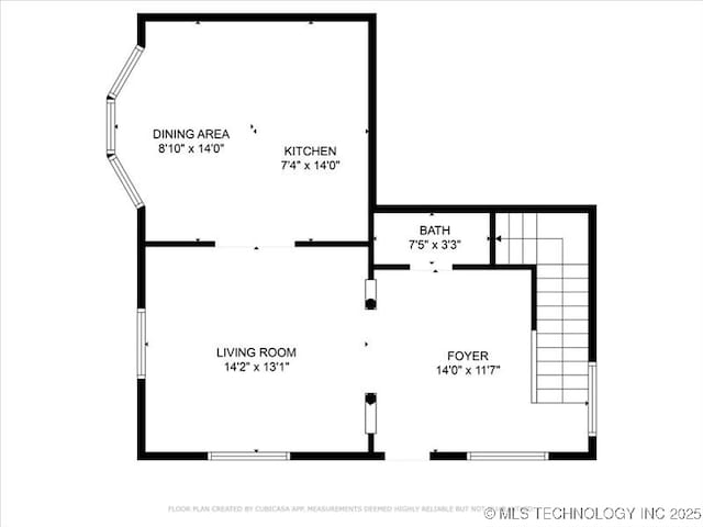402 E Patti Page Blvd, Claremore, OK 74017 - view of floor plan / room layout