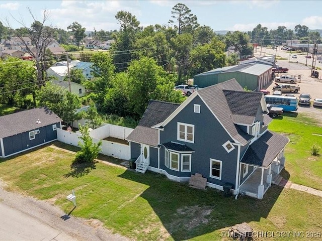 402 E Patti Page Blvd, Claremore, OK 74017 - aerial view of property and surrounding area