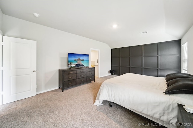 7117 E 154th Pl S, Bixby, OK 74008 - carpeted bedroom featuring lofted ceiling