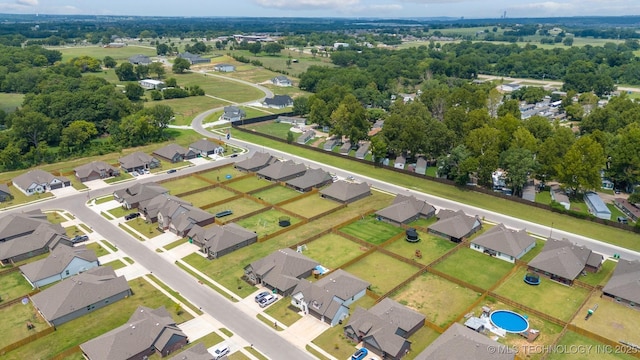 7117 E 154th Pl S, Bixby, OK 74008 - aerial overview of property's location featuring nearby suburban area