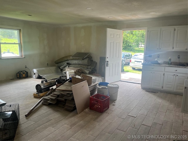 18321 S 103rd W Ave, Sapulpa, OK 74066 - miscellaneous room with light wood-type flooring