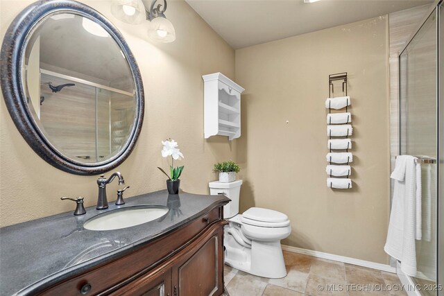 7816 E Galveston St, Broken Arrow, OK 74014 - full bathroom with vanity and an enclosed shower