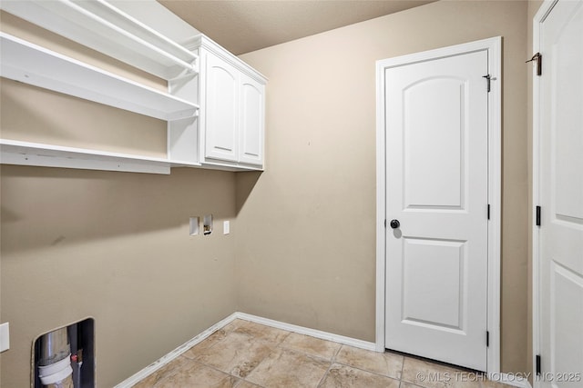 7816 E Galveston St, Broken Arrow, OK 74014 - laundry area featuring cabinet space and hookup for a washing machine