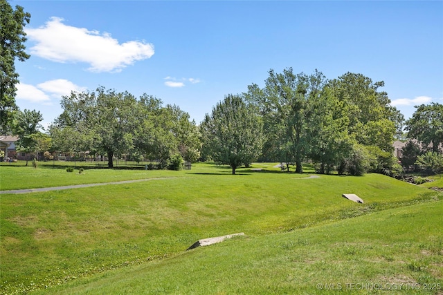 7816 E Galveston St, Broken Arrow, OK 74014 - surrounding community featuring a lawn