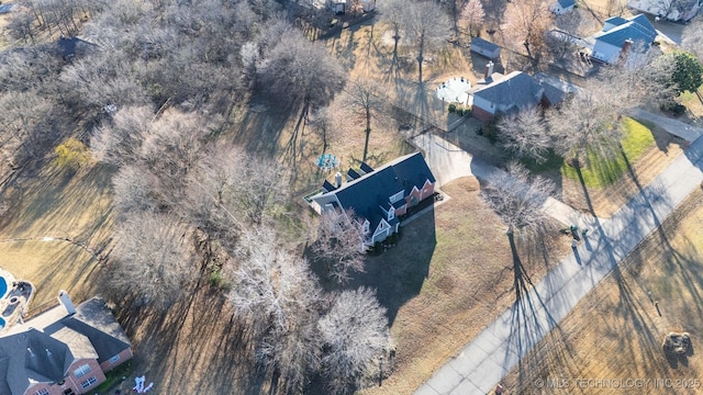 4704 W 88th St, Tulsa, OK 74132 - aerial overview of property's location