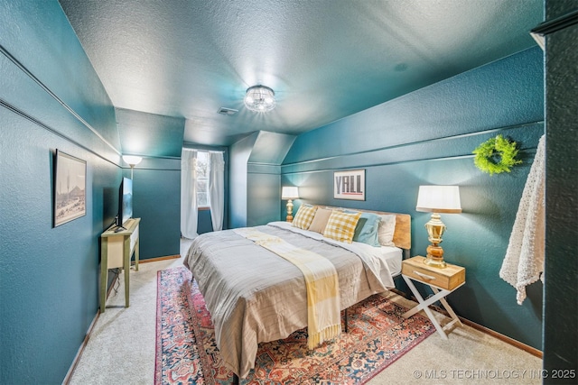 4704 W 88th St, Tulsa, OK 74132 - carpeted bedroom featuring a textured wall and a textured ceiling