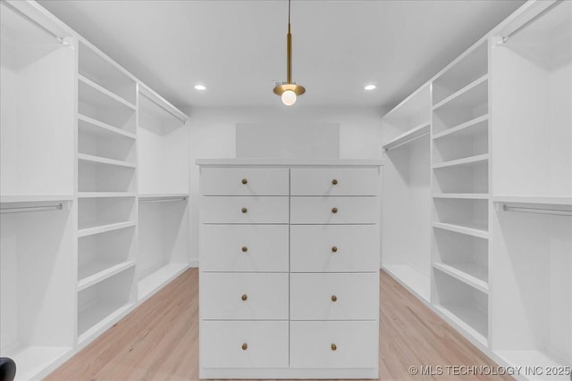 4155 S Birmingham Pl, Tulsa, OK 74105 - spacious closet with light wood-type flooring
