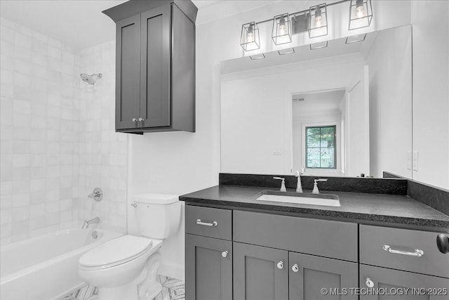 4155 S Birmingham Pl, Tulsa, OK 74105 - full bath featuring vanity and bathtub / shower combination