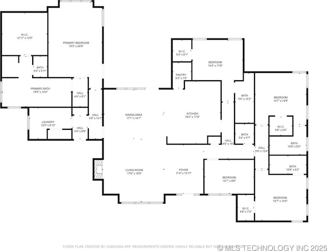 4155 S Birmingham Pl, Tulsa, OK 74105 - view of room layout