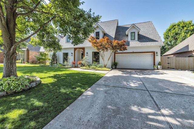 5414 E 109th Pl, Tulsa, OK 74137 - view of front of property featuring concrete driveway, a garage, and a shingled roof