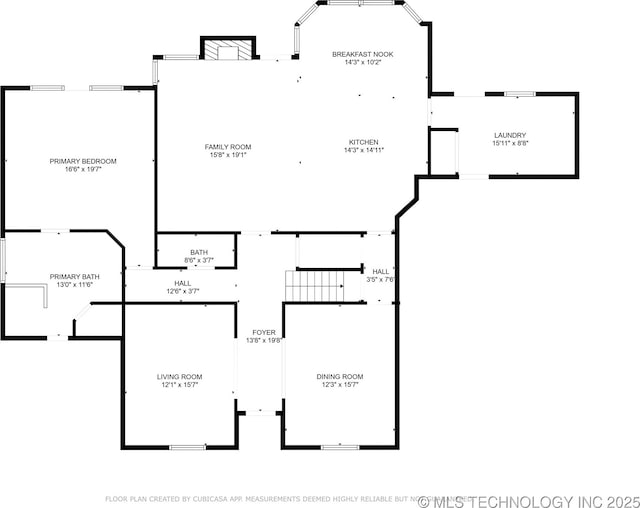 5414 E 109th Pl, Tulsa, OK 74137 - view of room layout
