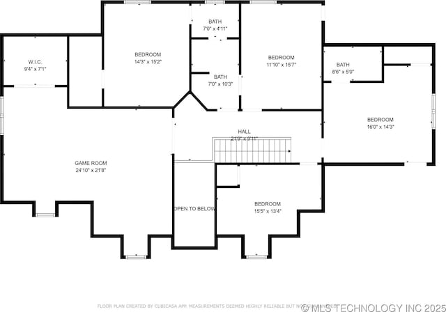 5414 E 109th Pl, Tulsa, OK 74137 - view of room layout