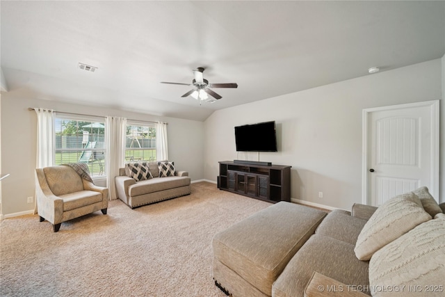 9246 N 143rd E Ave, Owasso, OK 74055 - living room featuring a ceiling fan and carpet