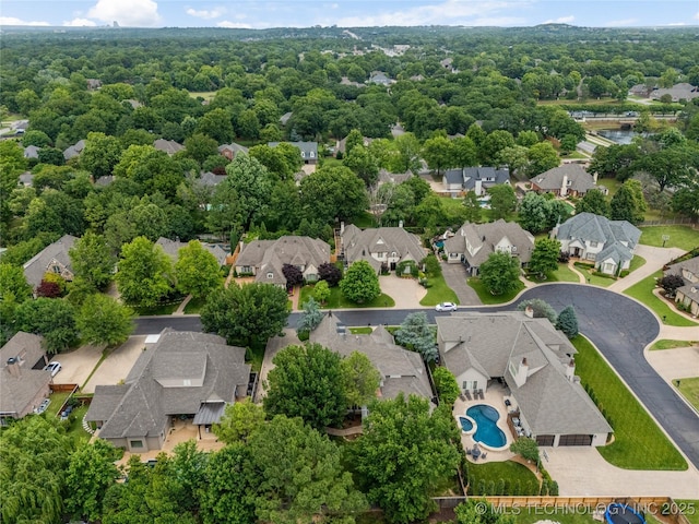 4620 E 108th Pl S, Tulsa, OK 74137 - aerial perspective of suburban area