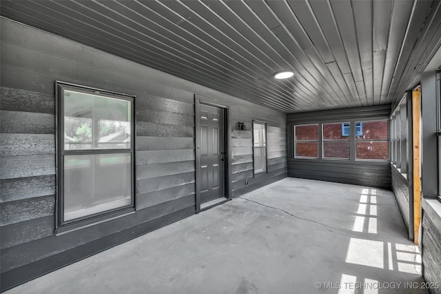 511 S Maple St, Sapulpa, OK 74066 - view of unfurnished sunroom