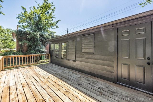 511 S Maple St, Sapulpa, OK 74066 - view of deck