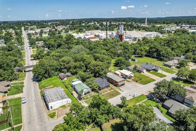 511 S Maple St, Sapulpa, OK 74066 - drone / aerial view