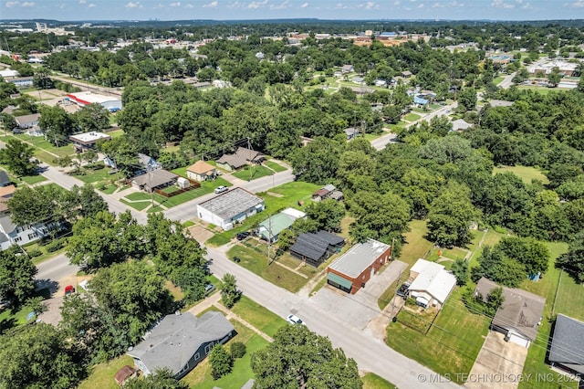 511 S Maple St, Sapulpa, OK 74066 - bird's eye view