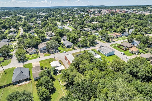 511 S Maple St, Sapulpa, OK 74066 - aerial view of residential area