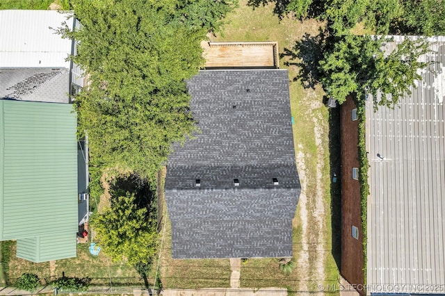 511 S Maple St, Sapulpa, OK 74066 - drone / aerial view