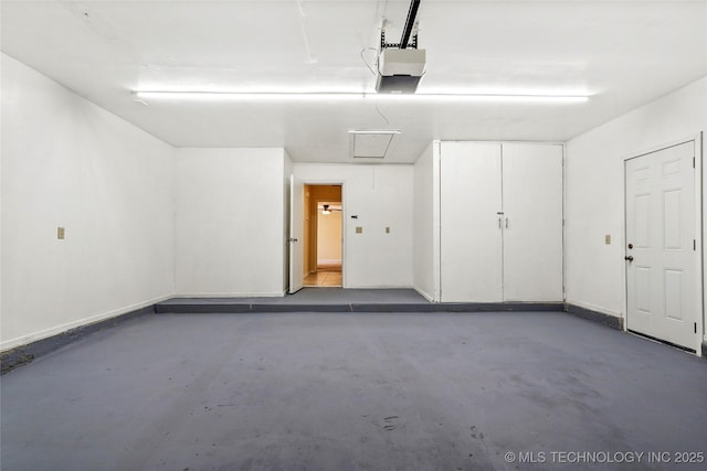 14127 E 24th Pl, Tulsa, OK 74134 - garage featuring a garage door opener