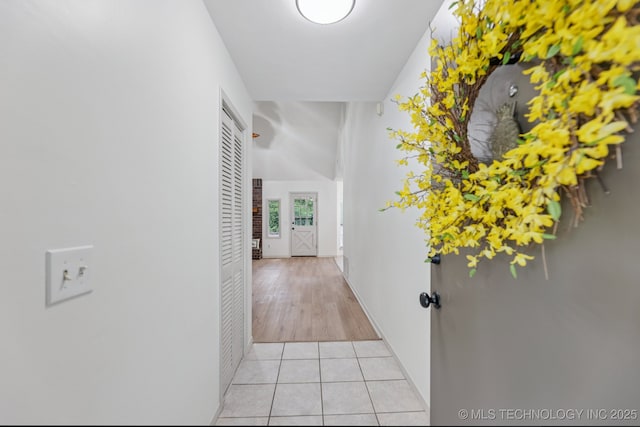 2244 W 45th St, Tulsa, OK 74107 - hall featuring light tile patterned floors