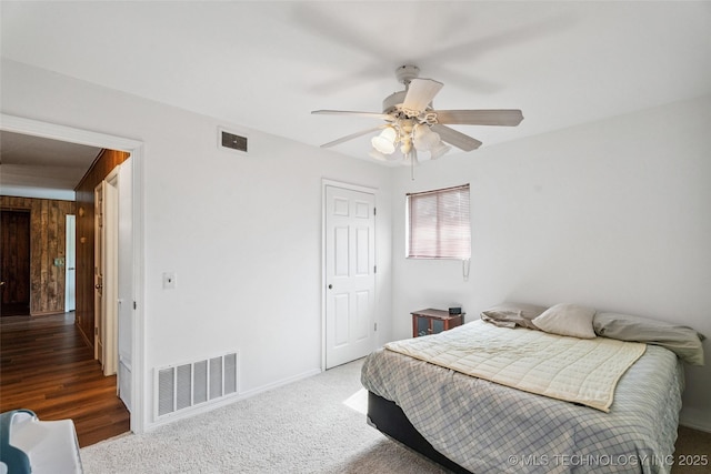 2321 S Main St, Sapulpa, OK 74066 - bedroom with a ceiling fan and baseboards