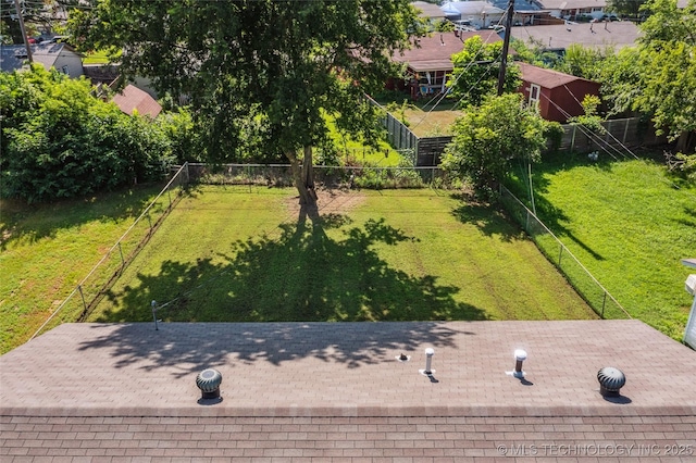 2321 S Main St, Sapulpa, OK 74066 - view of fenced backyard