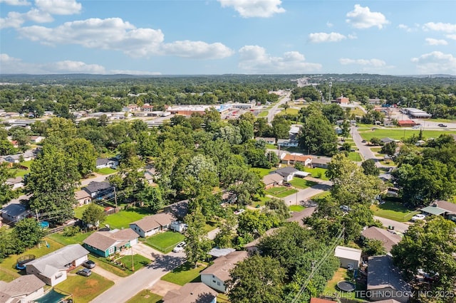 2321 S Main St, Sapulpa, OK 74066 - aerial perspective of suburban area