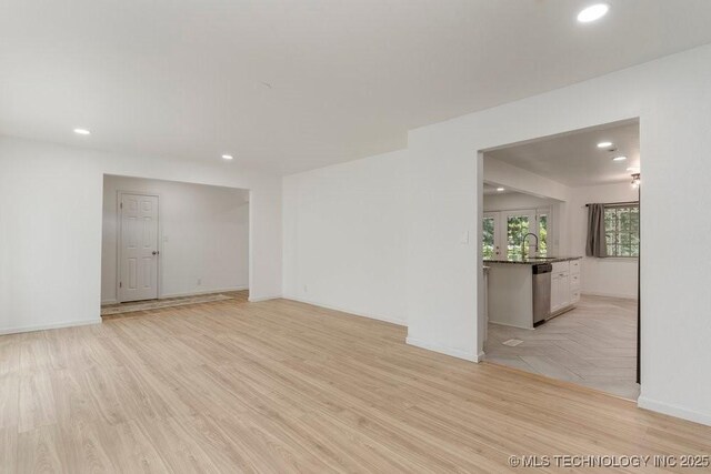 6016 S 76th E Ave, Tulsa, OK 74145 - empty room featuring recessed lighting and light wood-style flooring