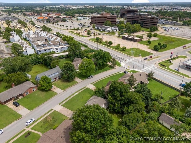 6016 S 76th E Ave, Tulsa, OK 74145 - aerial view