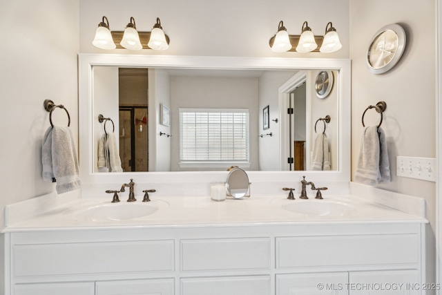 12432 S 101st E Ave, Bixby, OK 74008 - full bath featuring double vanity and a shower