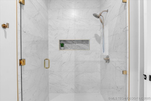 1207 N 71st Pl, Broken Arrow, OK 74014 - bathroom with a stall shower