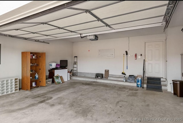 8318 S 84th E Ave, Tulsa, OK 74133 - garage with a garage door opener