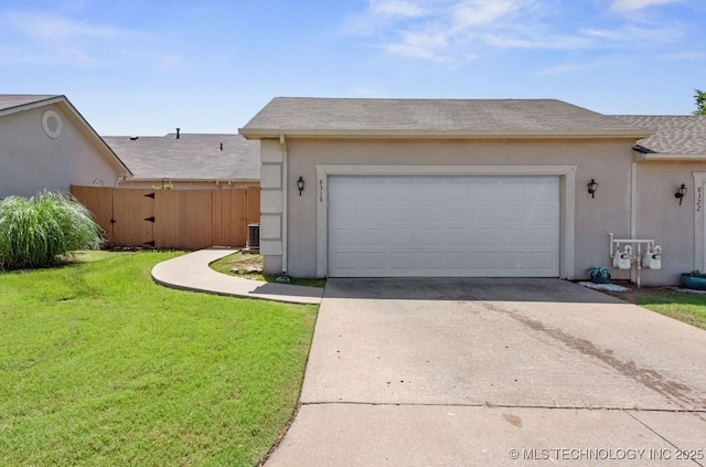8318 S 84th E Ave, Tulsa, OK 74133 - garage with concrete driveway
